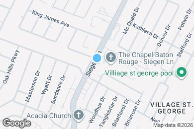 Map image of the property - 9625 Siegen Ln