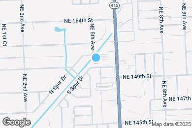 Map image of the property - 505 NE 150th St
