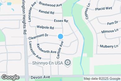 Map image of the property - 1224 Carlisle Ave