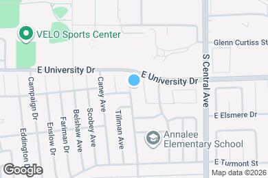 Map image of the property - 19110 Annalee Ave