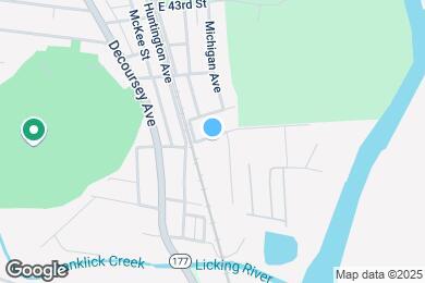 Map image of the property - 415 E 45th St