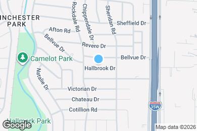 Map image of the property - 220 Hallbrook Dr