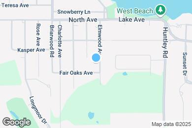Map image of the property - 380 Elmwood Ave