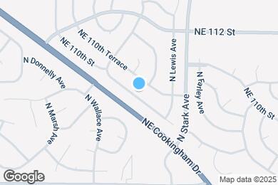 Map image of the property - 8656 NE 110th St