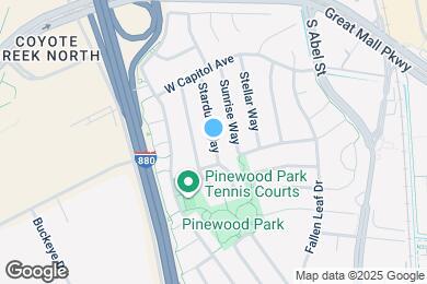 Map image of the property - 1291 Stardust Way