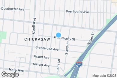 Map image of the property - 1000 S 39th St