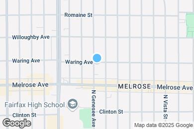 Map image of the property - 750 N Genesee Ave