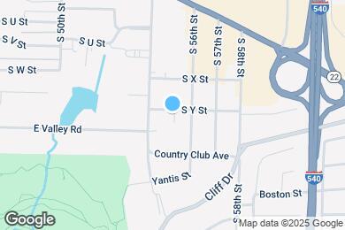 Map image of the property - 5408 S Y St