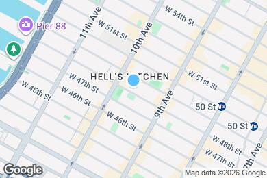 Map image of the property - Room in Shared 3 bed/1 bath home in Hell's Kitchen