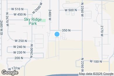 Map image of the property - 272 N 2470 W