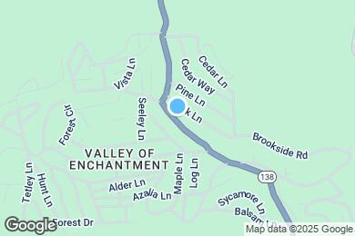 Map image of the property - 267 CA-138