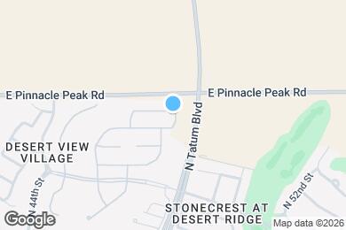 Map image of the property - 4721 E Casitas Del Rio Dr