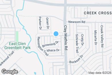 Map image of the property - 2408 Baretta Dr