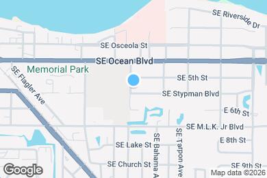 Map image of the property - 517 SE High School Ave