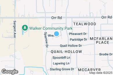 Map image of the property - 224 Wren Dr