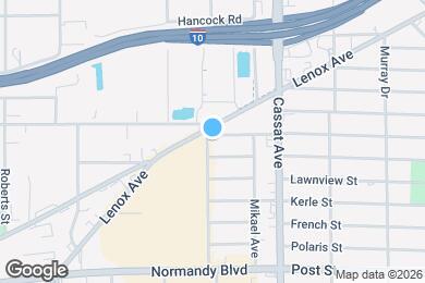 Map image of the property - 805 Garth Ave