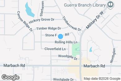 Map image of the property - 7131 Rolling Hills Ln
