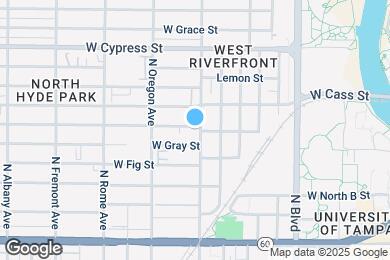Map image of the property - 1302 W Carmen St