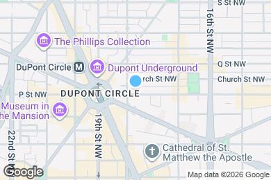 Map image of the property - 1761 P St NW