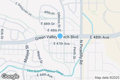 Map image of the property - 21487 E 47th Ave