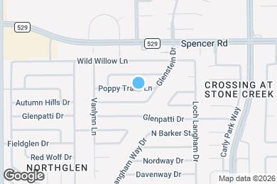 Map image of the property - 17519 Poppy Trails Ln