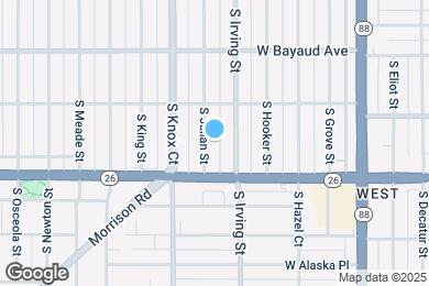 Map image of the property - 252 S Julian St