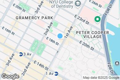 Map image of the property - 354 E 19th St