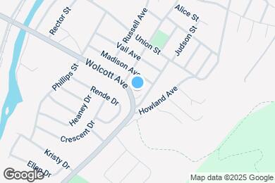 Map image of the property - 798 Wolcott Ave