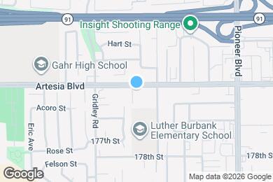 Map image of the property - 11456 Artesia Blvd