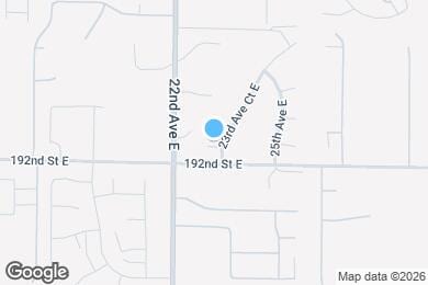 Map image of the property - 19112 23rd Ave Ct E