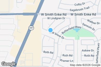 Map image of the property - 44119 W Snow Dr
