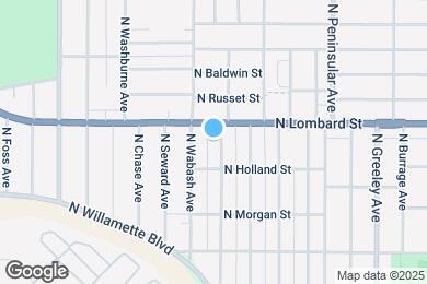 Map image of the property - 7411 N Vincent Ave