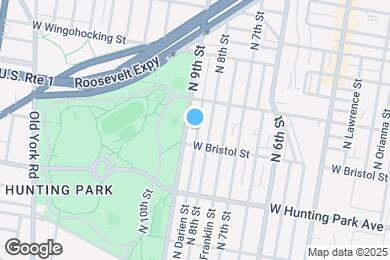 Map image of the property - 4320 N Darien St