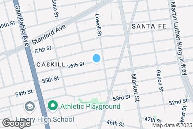 Map image of the property - 965 56th St