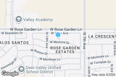 Map image of the property - 20812 N 11th Ave