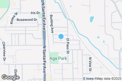 Map image of the property - 211 Lark St