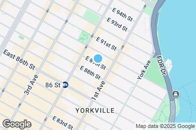 Map image of the property - 360 E 89th St