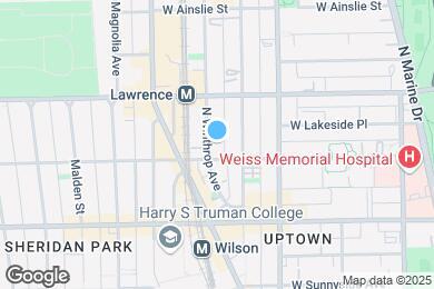 Map image of the property - 4711 N Winthrop Ave