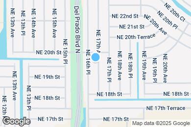 Map image of the property - 1914 NE 17th Ave