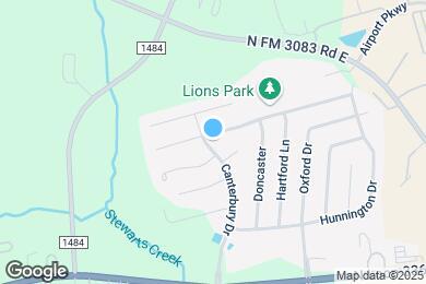 Map image of the property - 1800 Northampton Dr