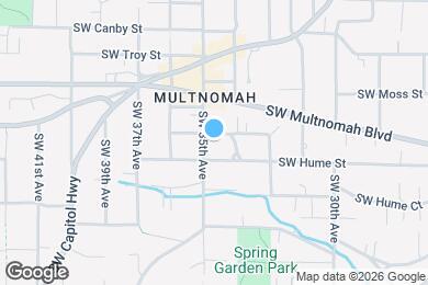 Map image of the property - 3440 SW Falcon St