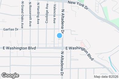 Map image of the property - 1391 N Altadena Dr