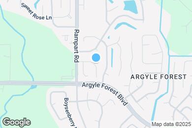 Map image of the property - 8331 Argyle Corners Dr