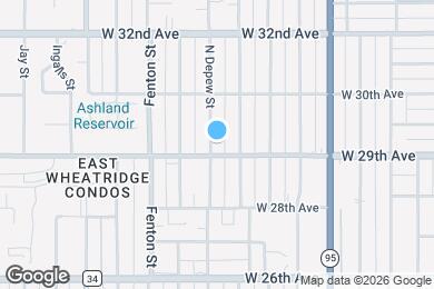 Map image of the property - 2906 Depew St
