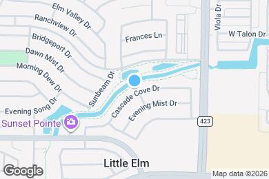 Map image of the property - 2761 Cascade Cove Dr