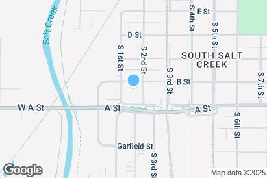 Map image of the property - 127 B St
