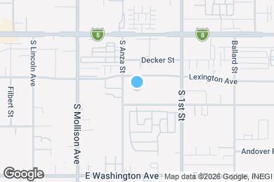 Map image of the property - Oak Valley Apartments