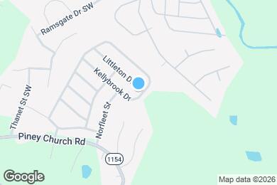 Map image of the property - 956 Littleton Dr