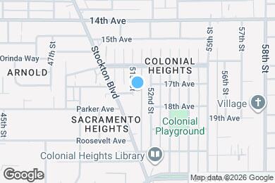 Map image of the property - 4219 51st St