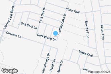 Map image of the property - 2038 Rustling Oaks Dr